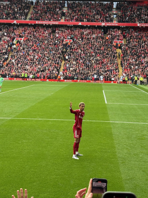 Still excited to have gotten to see the Merseyside Derby!