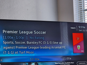 US TV taking the p. out of Arsenals formation, even the yanks know they are Stoke 2.0